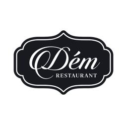Dém - Café & Restaurant logo.